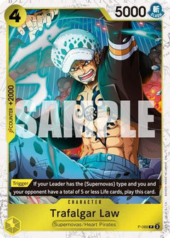 Trafalgar Law -  P-088 (Pirate Foil) (P-088) [Premium Booster -The Best- Vol. 2] Foil - Deck Out Gaming