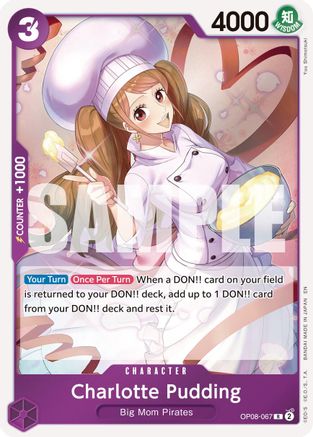 Charlotte Pudding - OP08-067 (Reprint) (OP08-067) [Premium Booster -The Best- Vol. 2] Foil - Deck Out Gaming