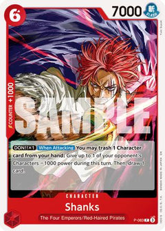 Shanks - P-083 (Reprint) (P-083) [Premium Booster -The Best- Vol. 2] - Deck Out Gaming
