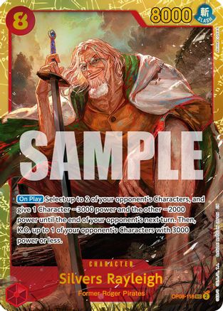 Silvers Rayleigh - OP08-118 (Reprint) (OP08-118) [Premium Booster -The Best- Vol. 2] Foil - Deck Out Gaming