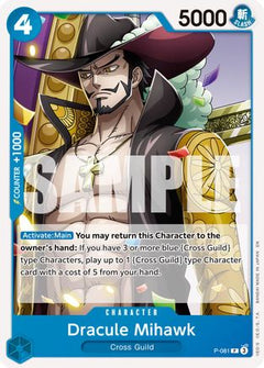 Dracule Mihawk - P-081 (Reprint) (P-081) [Premium Booster -The Best- Vol. 2] - Deck Out Gaming