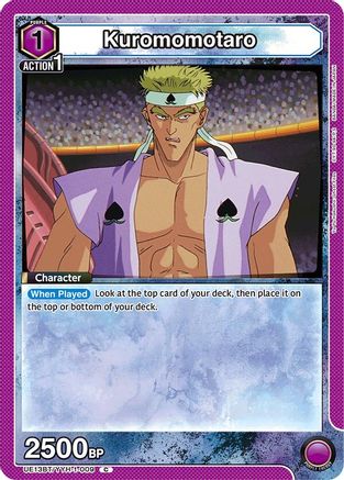 Kuromomotaro (Box Topper Foil) (UE13BT/YYH-1-009) [UE13BT: Yu Yu Hakusho: Ghost Files] Foil - Deck Out Gaming