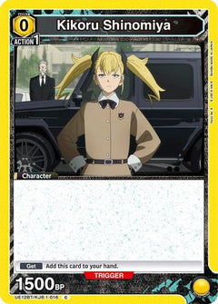 Kikoru Shinomiya (016) (Box Topper Foil) (UE12BT/KJ8-1-016) [UE12BT: Kaiju No. 8] Foil - Deck Out Gaming