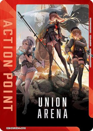 Action Point Card (AP01) (UE14BT/NIK-1-AP01) [UE14BT: GODDESS OF VICTORY: NIKKE] Foil - Deck Out Gaming