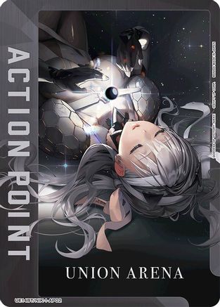Action Point Card (AP02) (UE14BT/NIK-1-AP02) [UE14BT: GODDESS OF VICTORY: NIKKE] Foil - Deck Out Gaming