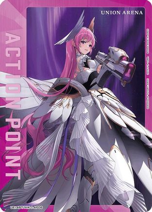 Action Point Card (AP06) (UE14BT/NIK-1-AP06) [UE14BT: GODDESS OF VICTORY: NIKKE] Foil