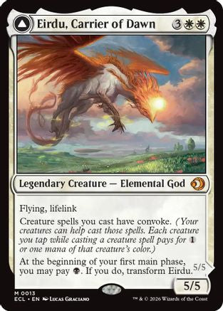 Eirdu, Carrier of Dawn (13) [Lorwyn Eclipsed] - Deck Out Gaming