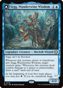 Sygg, Wanderwine Wisdom (76) [Lorwyn Eclipsed] foil - Deck Out Gaming