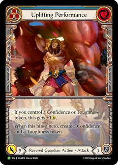 Uplifting Performance - LGS419 (LGS419) [Flesh and Blood: Promo Cards] Cold Foil - Deck Out Gaming