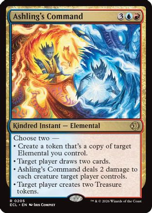 Ashling's Command (205) [Lorwyn Eclipsed] foil - Deck Out Gaming