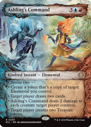 Ashling's Command (Showcase) (330) [Lorwyn Eclipsed] foil - Deck Out Gaming