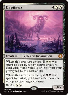 Emptiness (222) [Lorwyn Eclipsed] foil - Deck Out Gaming