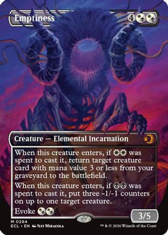 Emptiness (Borderless) (294) [Lorwyn Eclipsed] foil - Deck Out Gaming
