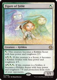 Figure of Fable (224) [Lorwyn Eclipsed] foil - Deck Out Gaming
