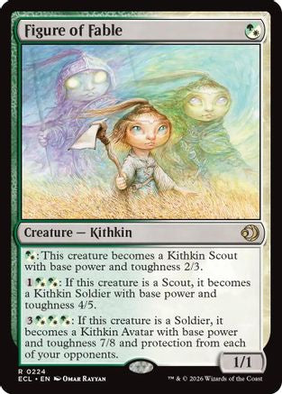 Figure of Fable (224) [Lorwyn Eclipsed] foil - Deck Out Gaming