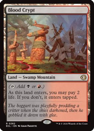 Blood Crypt (262) [Lorwyn Eclipsed] - Deck Out Gaming