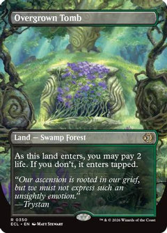 Overgrown Tomb (Borderless) (350) [Lorwyn Eclipsed] - Deck Out Gaming