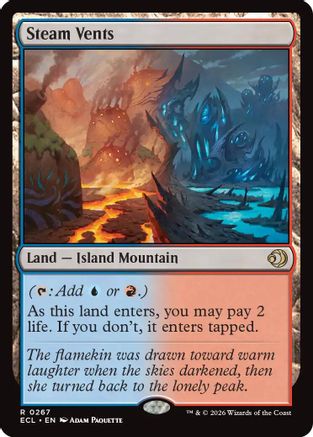 Steam Vents (267) [Lorwyn Eclipsed] foil - Deck Out Gaming