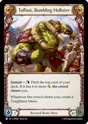 Tuffnut, Bumbling Hulkster // Tuffnut (SUP001//SUP002) [Super Slam] - Deck Out Gaming