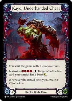 Kayo, Underhanded Cheat // Kayo, Strong-arm (SUP063//SUP064) [Super Slam] - Deck Out Gaming