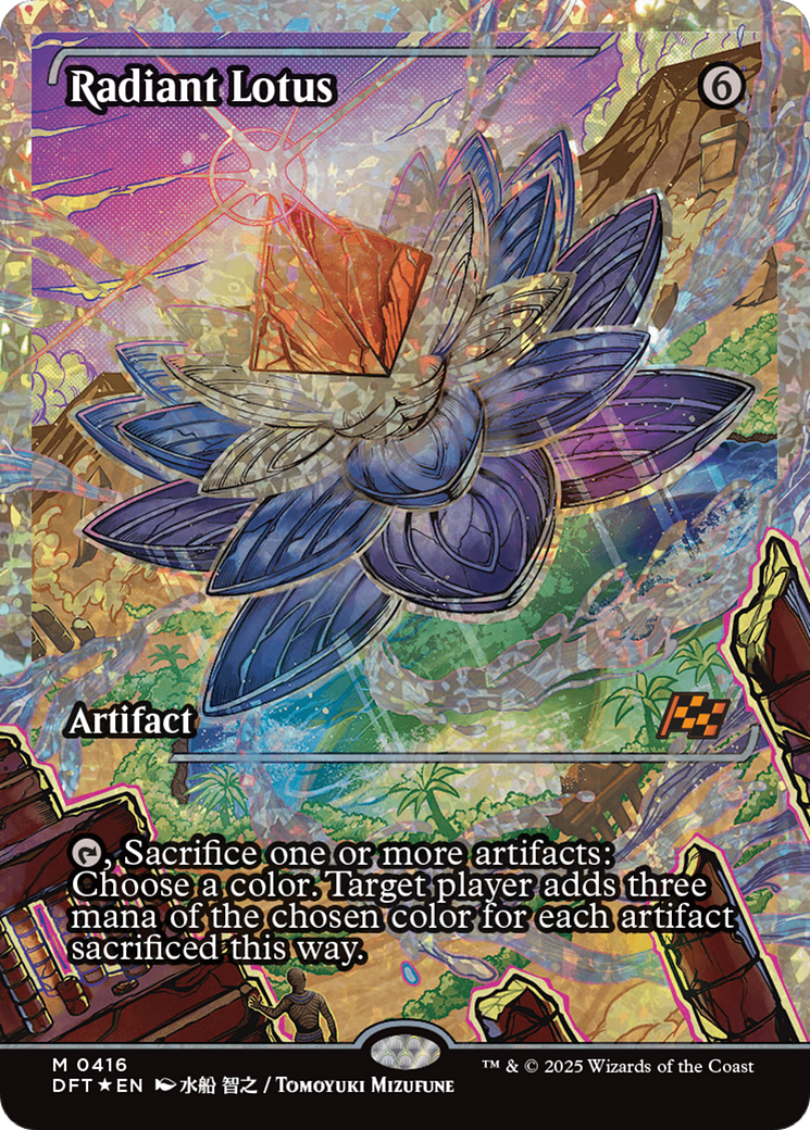 Radiant Lotus (416) [Aetherdrift] foil - Deck Out Gaming