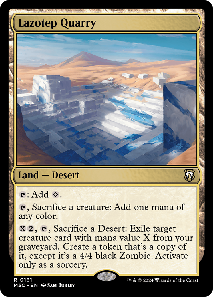 Lazotep Quarry (131) [Modern Horizons 3 Commander] - Deck Out Gaming