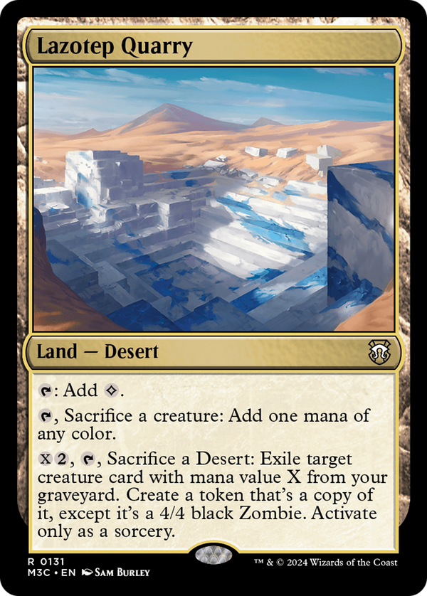 Lazotep Quarry (131) [Modern Horizons 3 Commander] - Deck Out Gaming