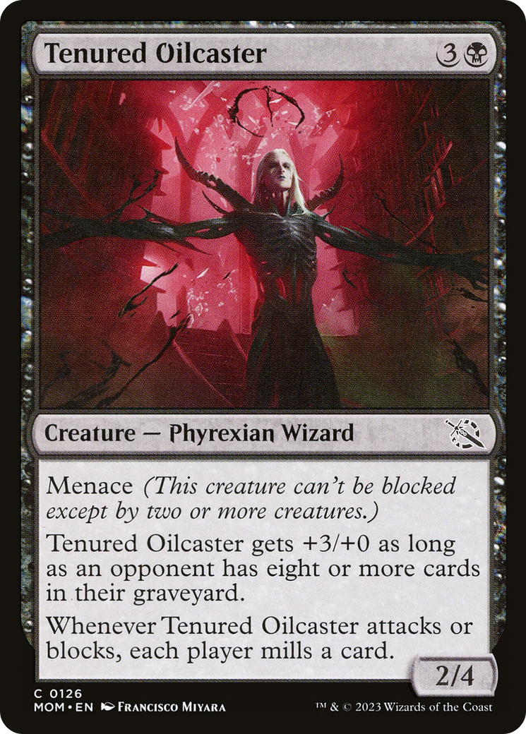 Tenured Oilcaster (126) [March of the Machine] - Deck Out Gaming