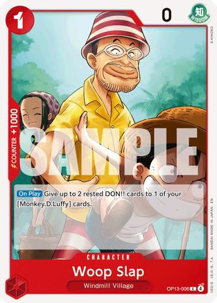 Woop Slap (OP13-006) [Carrying On His Will] - Deck Out Gaming