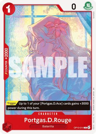 Portgas.D.Rouge (OP13-014) [Carrying On His Will] - Deck Out Gaming