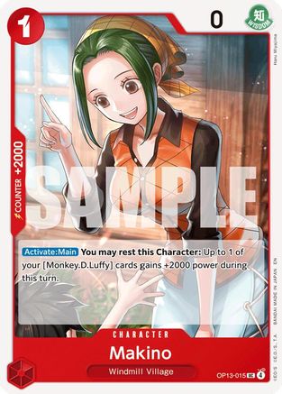 Makino (OP13-015) [Carrying On His Will] - Deck Out Gaming