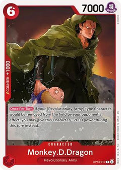 Monkey.D.Dragon (OP13-017) [Carrying On His Will] Foil - Deck Out Gaming