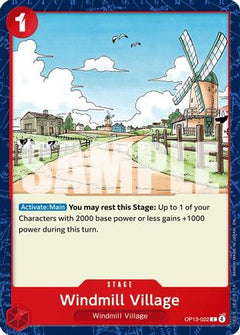 Windmill Village (OP13-022) [Carrying On His Will] - Deck Out Gaming