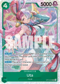 Uta (OP13-023) [Carrying On His Will] Foil - Deck Out Gaming