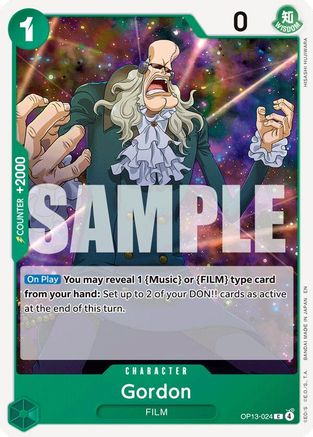 Gordon (OP13-024) [Carrying On His Will] - Deck Out Gaming