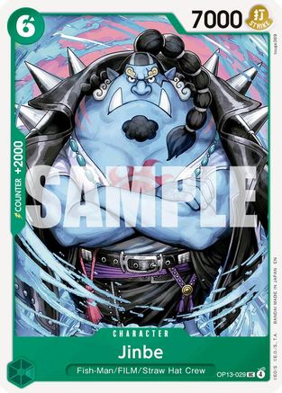 Jinbe (OP13-029) [Carrying On His Will] - Deck Out Gaming