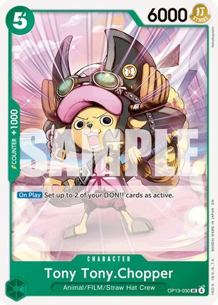 Tony Tony.Chopper (OP13-030) [Carrying On His Will] - Deck Out Gaming