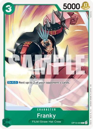 Franky (OP13-033) [Carrying On His Will] - Deck Out Gaming