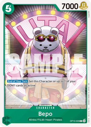 Bepo (OP13-035) [Carrying On His Will] - Deck Out Gaming