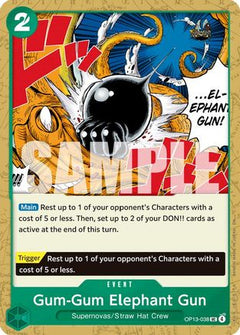Gum-Gum Elephant Gun (OP13-038) [Carrying On His Will] - Deck Out Gaming