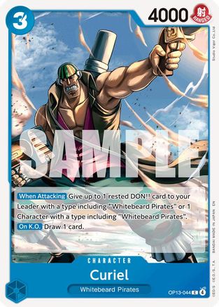 Curiel (OP13-044) [Carrying On His Will] - Deck Out Gaming