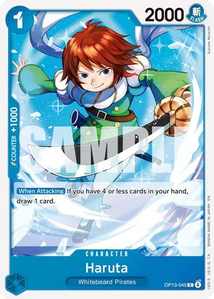 Haruta (OP13-045) [Carrying On His Will] - Deck Out Gaming
