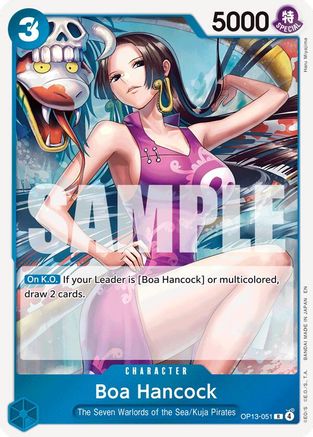 Boa Hancock (OP13-051) [Carrying On His Will] Foil - Deck Out Gaming