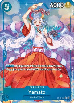 Yamato (Alternate Art) (OP13-054) [Carrying On His Will] Foil - Deck Out Gaming