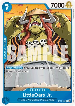 LittleOars Jr. (OP13-056) [Carrying On His Will] - Deck Out Gaming