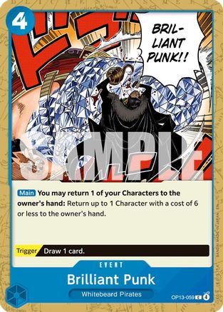 Brilliant Punk (OP13-059) [Carrying On His Will] - Deck Out Gaming