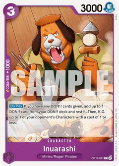 Inuarashi (OP13-061) [Carrying On His Will] - Deck Out Gaming
