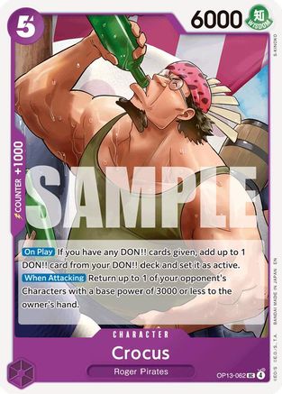 Crocus (OP13-062) [Carrying On His Will] - Deck Out Gaming