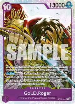 Gol.D.Roger (064) (OP13-064) [Carrying On His Will] Foil - Deck Out Gaming