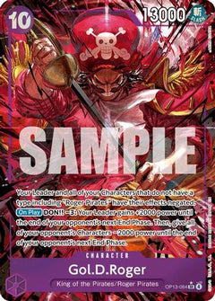 Gol.D.Roger (064) (Alternate Art) (OP13-064) [Carrying On His Will] Foil - Deck Out Gaming